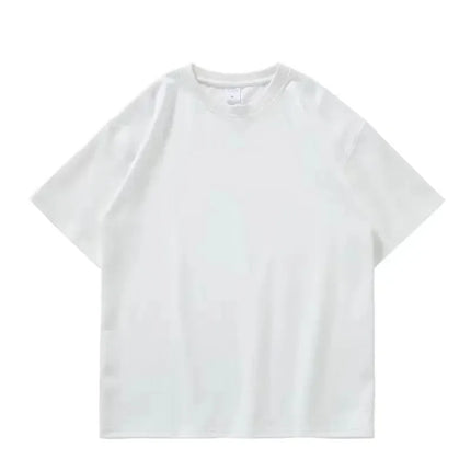 Heavy Cotton T-Shirt | Thick White Tee | Men’s Casual Top