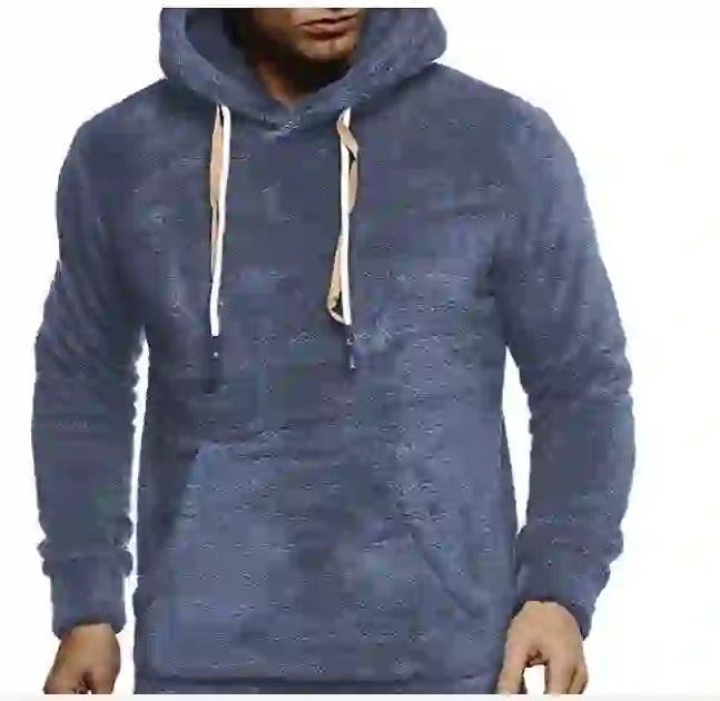 Embroidered men's hoodie casual and personalized hoodie fashionable lo