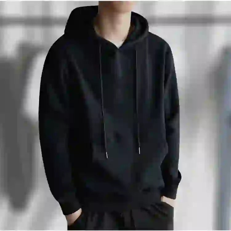 Fashion Hoodie Men Solid Hip Hop Tracksuit Men Hooded Sweatshirt Casua
