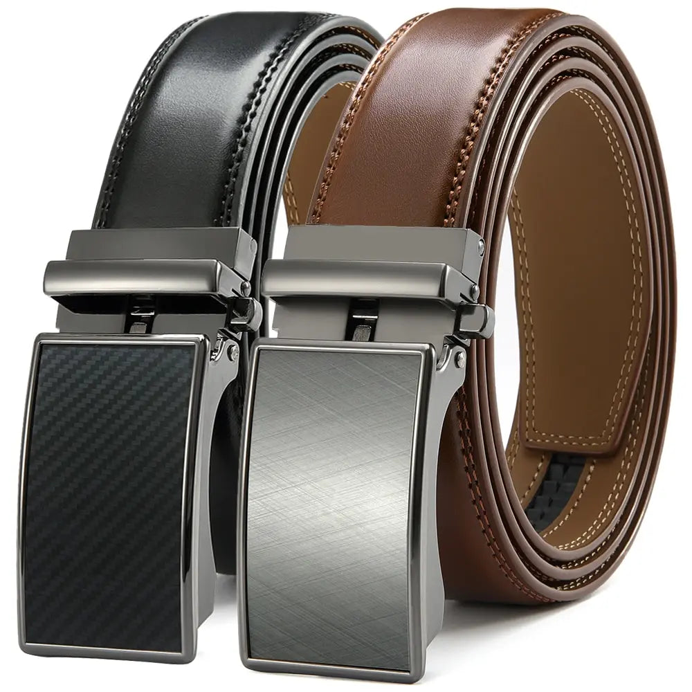 Men’s Leather Belt | Ratchet Belt | Cowhide Waistband