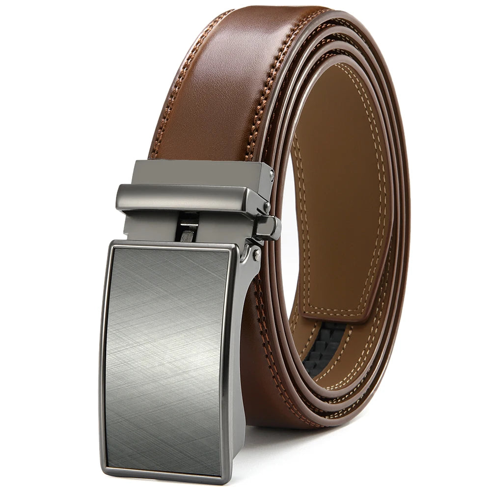 Men’s Leather Belt | Ratchet Belt | Cowhide Waistband