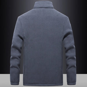 Men’s Fleece Jacket | Winter Thermal Coat | Plus Size Outerwear