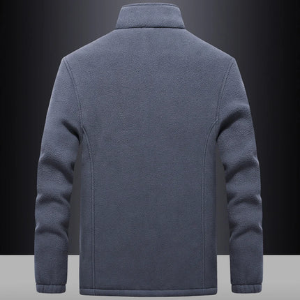 Men’s Fleece Jacket | Winter Thermal Coat | Plus Size Outerwear
