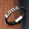Men’s Leather Bracelet | Luxury Fashion Accessory | Stylish Gift Jewelry