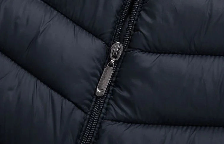 Man Padded Coat Hooded Down Jackets For Men Lightweight Puffer Padding