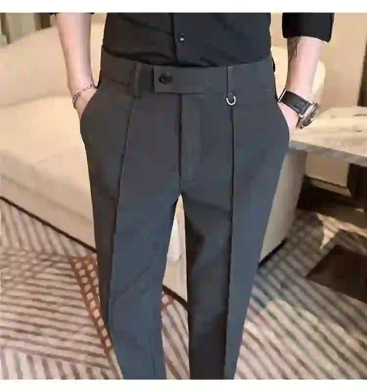 Men's business casual trousers, daily formal work pants, 2024 new high