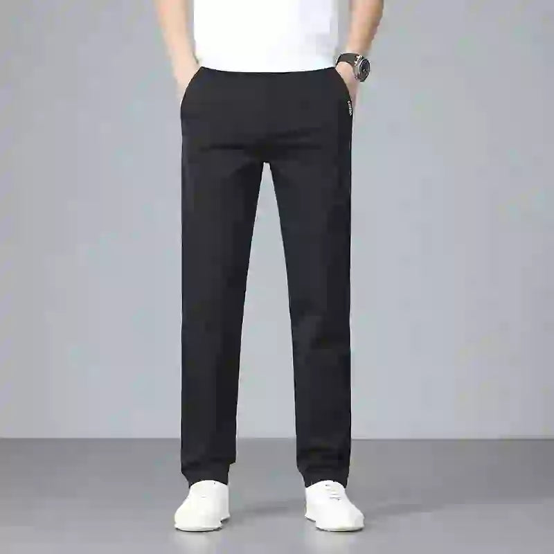 Men's casual pants 2025 New Spring and autumn casual straight business