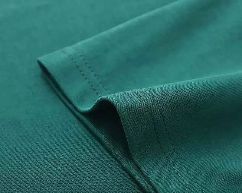 Cotton 600G Heavyweight Pure Cotton Short Sleeved T-shirt for Men and Women Half Sleeved Summer Solid Color Thick Loose T-shirt