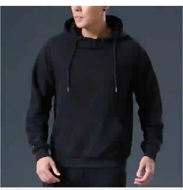 Fashion Hoodie Men Solid Hip Hop Tracksuit Men Hooded Sweatshirt Casua