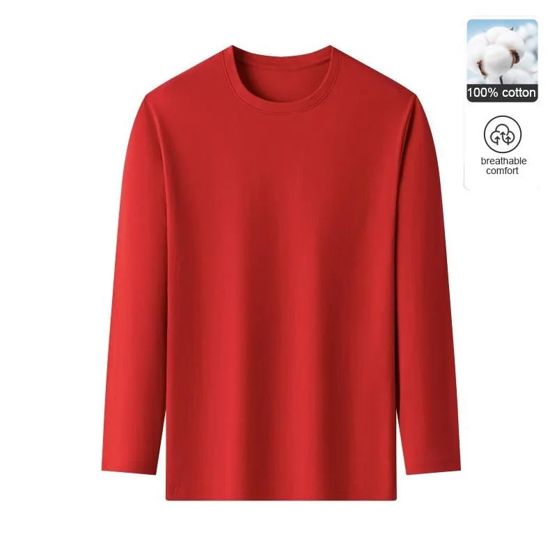 Top Quality 100 % Cotton Fashion Brand Plain Round Neck New T Shirts M