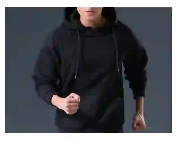 Fashion Hoodie Men Solid Hip Hop Tracksuit Men Hooded Sweatshirt Casua
