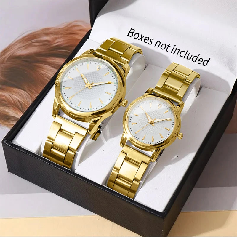 Couple’s Watches Set | Men’s Business Watch | Women’s Quartz Watch