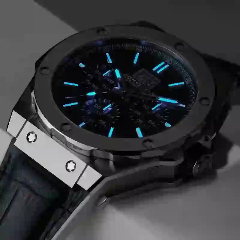 2025 Man Mechanical Watches for Men Sport Analog Automatic Wristwatches with Silicone Strap Stainless Steel Waterproof Reloj
