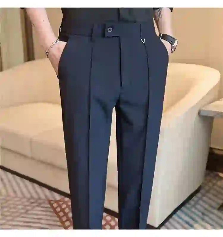 Men's business casual trousers, daily formal work pants, 2024 new high