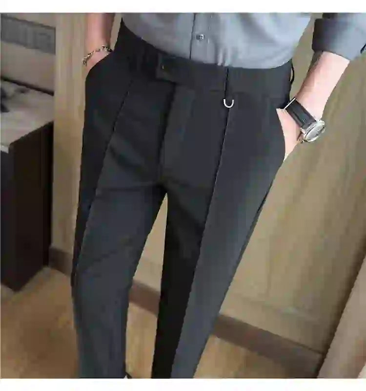 Men's business casual trousers, daily formal work pants, 2024 new high