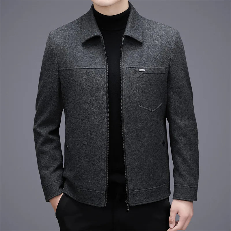 Men’s Wool Jacket | Winter Coat for Men | Fashion Short Jacket