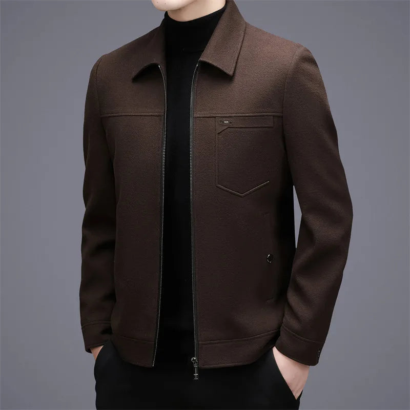 Men’s Wool Jacket | Winter Coat for Men | Fashion Short Jacket