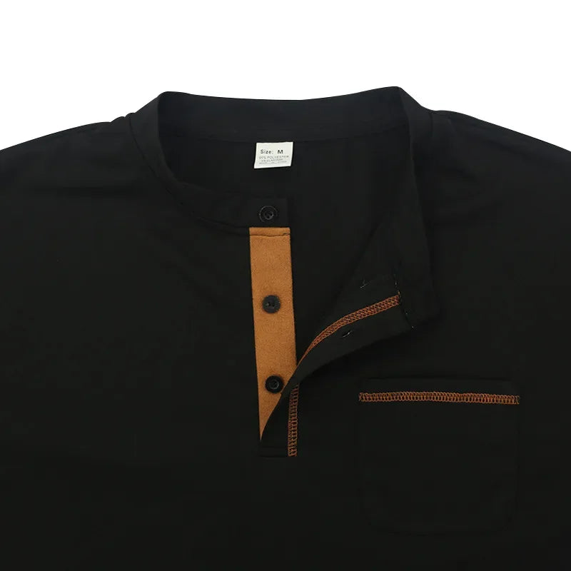 Summer Fashion Casual Short-sleeved Polo Shirt for Men Polo Simple Bre