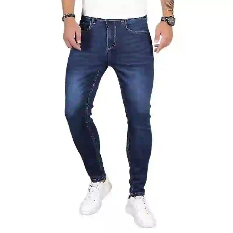 2025 Mens Slim Fit Classic Skinny Jeans Casual Street Style Comfortable Casual Mens Skinny Jeans Male Slim Fit Pencil Denim