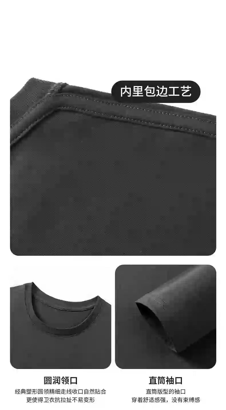 Top Quality 100 % Cotton Fashion Brand Plain Round Neck New T Shirts M