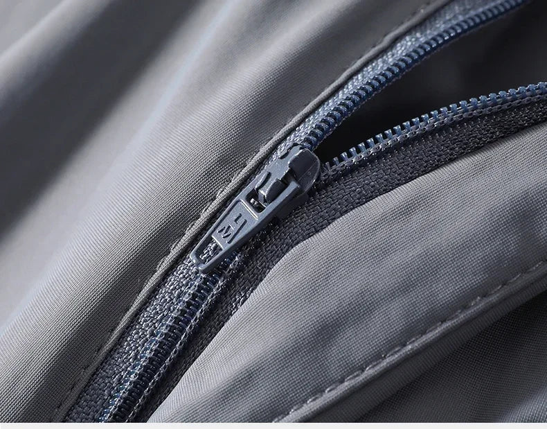 Men's Thin Slim Straight Casual Pants Business Leisure Classic Spring
