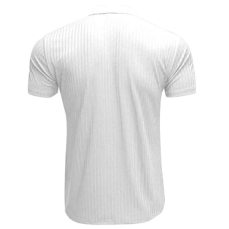 Mens Polo Shirts Summer Casual Short Sleeve Knitted Men's Shirts Polos Slim Solid Men t-shirt Polo Homme S-5XL Men's Clothing