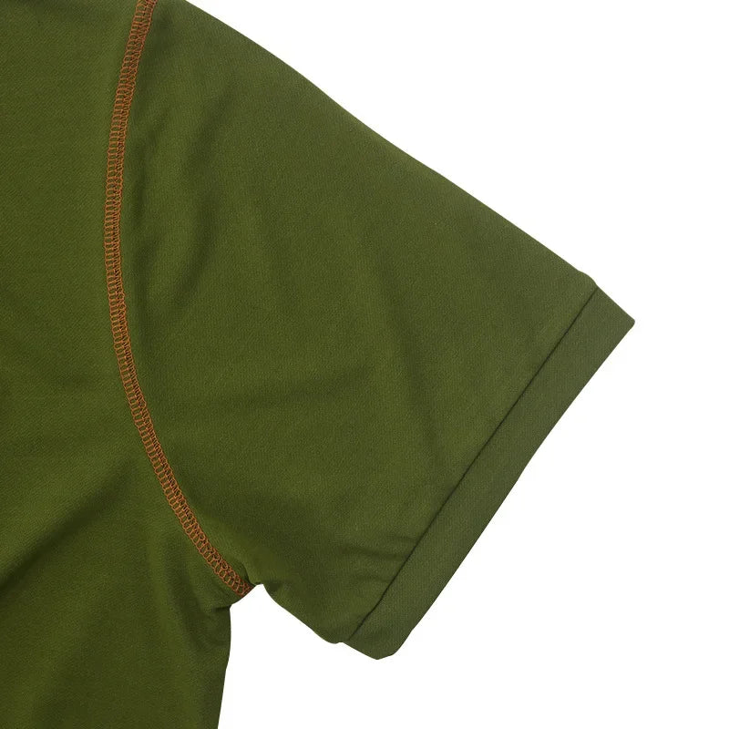 Summer Fashion Casual Short-sleeved Polo Shirt for Men Polo Simple Bre