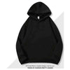 Oversized Basic Hoodie Men 450g Fleece thicken Loose Solid Unisex Autumn Winter Warm Women Sweatshirts Hooded Pullovers Male Top