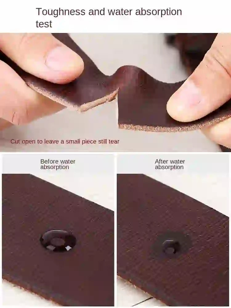 Belt men's genuine leather pin buckle men's leather belt business midd