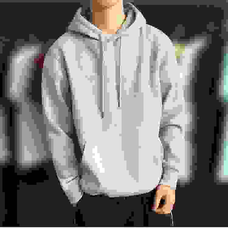 Fashion Hoodie Men Solid Hip Hop Tracksuit Men Hooded Sweatshirt Casua