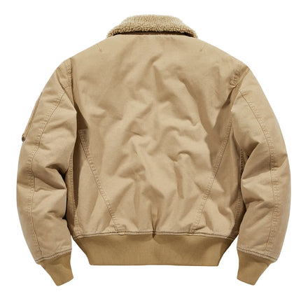 Fleece Bomber Jacket | Men’s Winter Parka | Cotton-Padded Coat
