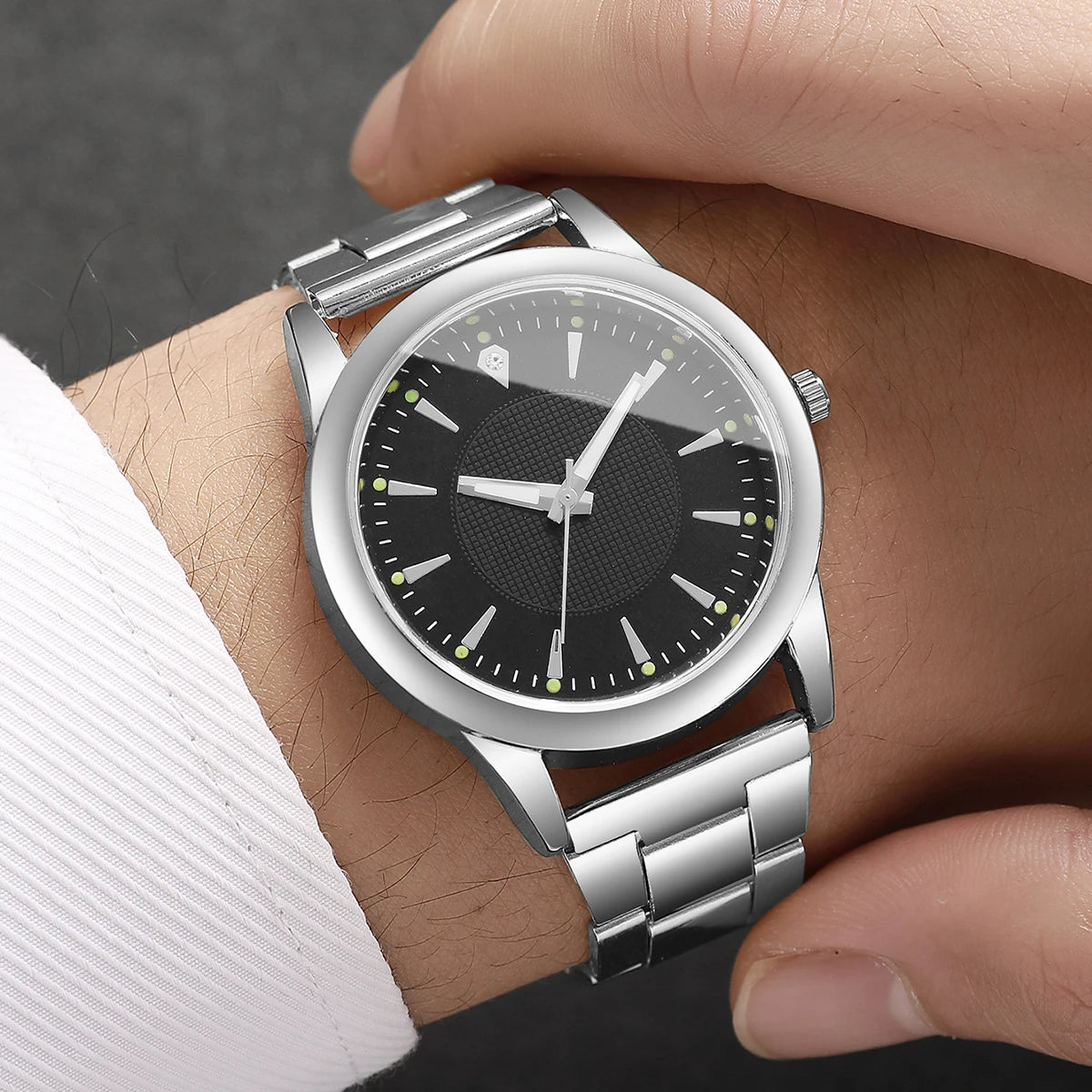 Couple’s Watches Set | Men’s Business Watch | Women’s Quartz Watch