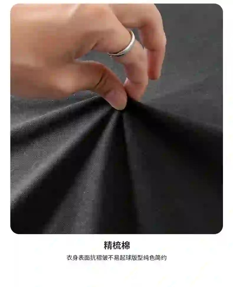 Top Quality 100 % Cotton Fashion Brand Plain Round Neck New T Shirts M