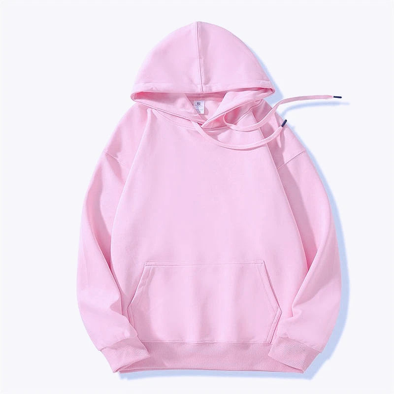 Heavy Cotton Hoodie | Fleece Pullover | Unisex Winter Wear