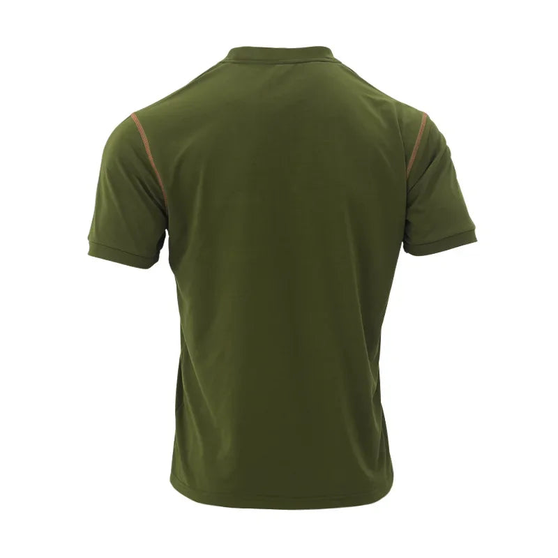 Summer Fashion Casual Short-sleeved Polo Shirt for Men Polo Simple Bre