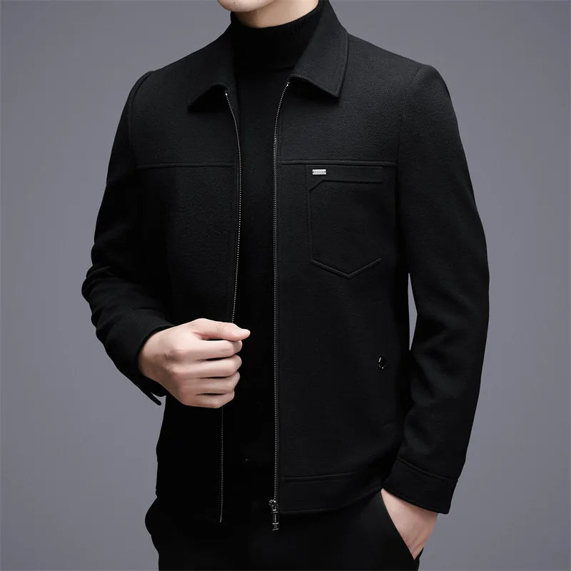 Men’s Wool Jacket | Winter Coat for Men | Fashion Short Jacket