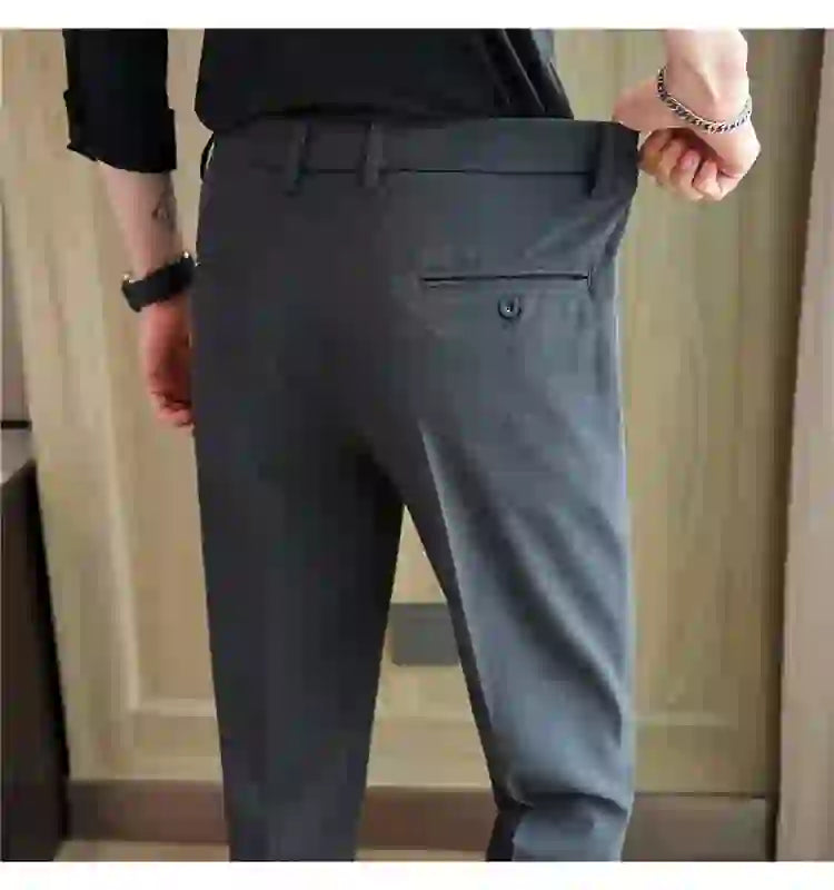 Men's business casual trousers, daily formal work pants, 2024 new high