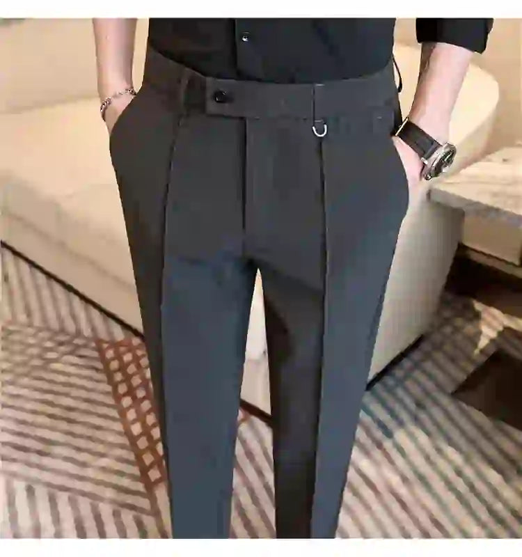 Men's business casual trousers, daily formal work pants, 2024 new high