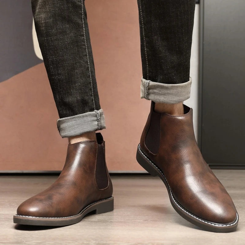 Luxury Chelsea Boots | Men’s Leather Ankle Boots | British Style Shoes