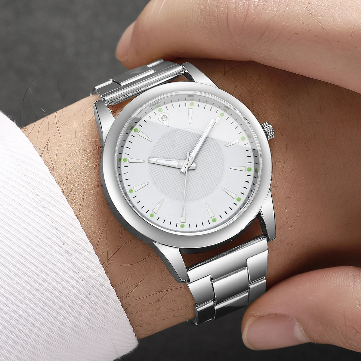 Couple’s Watches Set | Men’s Business Watch | Women’s Quartz Watch