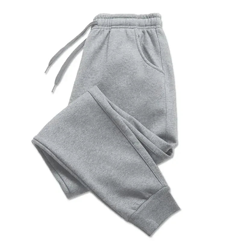 Men’s Fleece Sweatpants | Jogger Gym Trousers | Winter Workout Pants