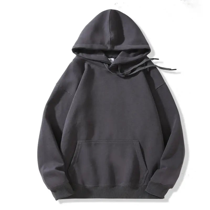 Heavy Cotton Hoodie | Fleece Pullover | Unisex Winter Wear