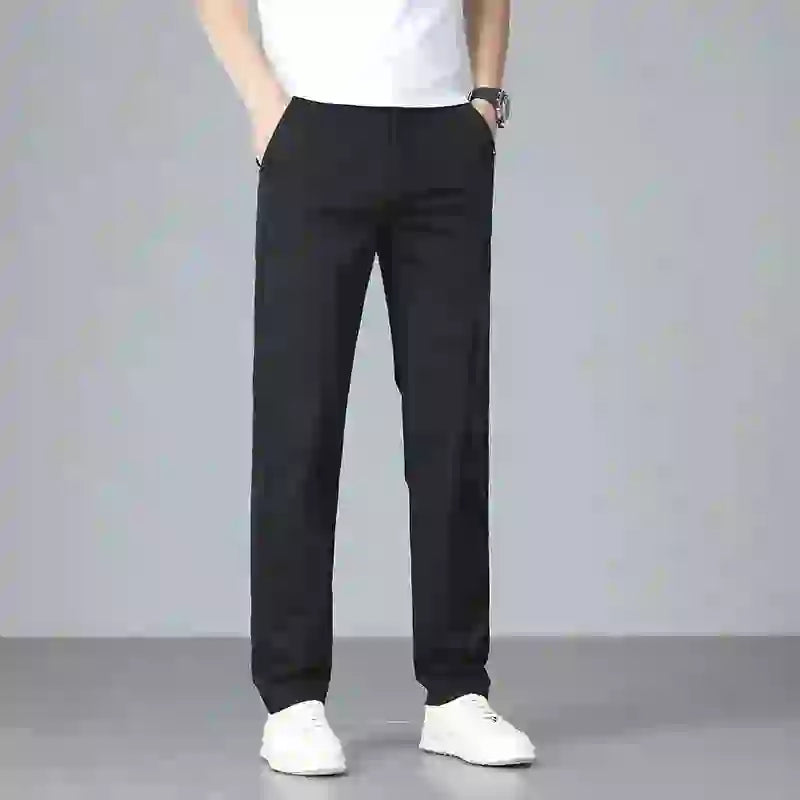 Men's casual pants 2025 New Spring and autumn casual straight business