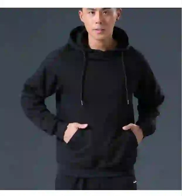 Fashion Hoodie Men Solid Hip Hop Tracksuit Men Hooded Sweatshirt Casua