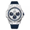 2025 Man Mechanical Watches for Men Sport Analog Automatic Wristwatches with Silicone Strap Stainless Steel Waterproof Reloj
