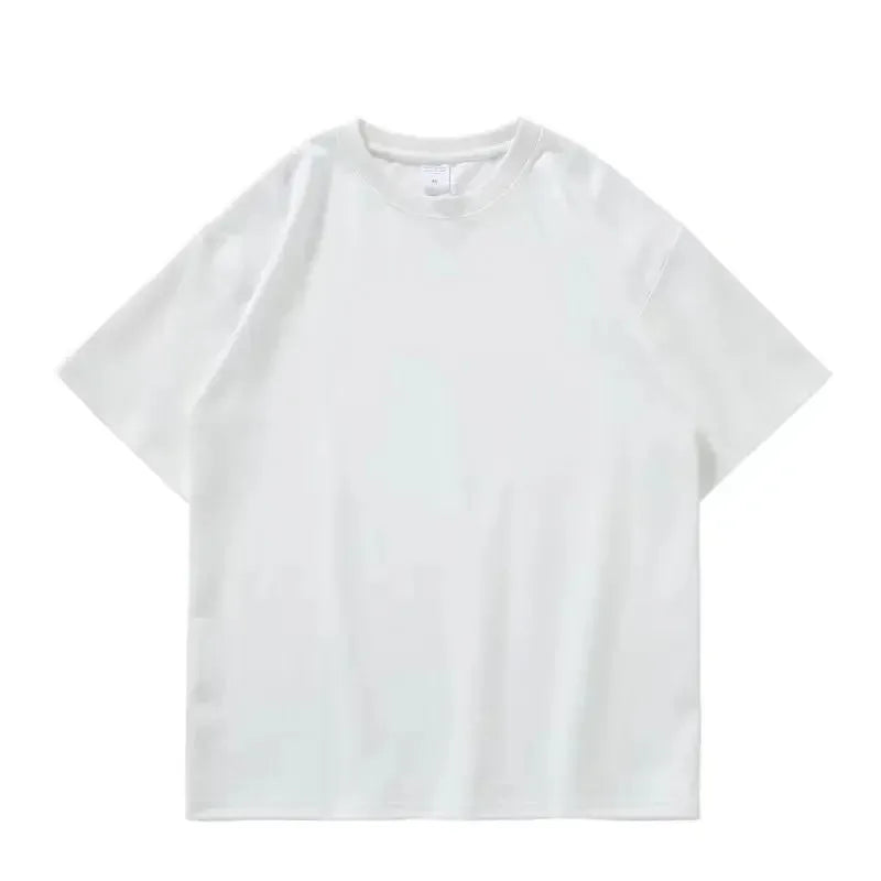 Heavy Cotton T-Shirt | Thick White Tee | Men’s Casual Top