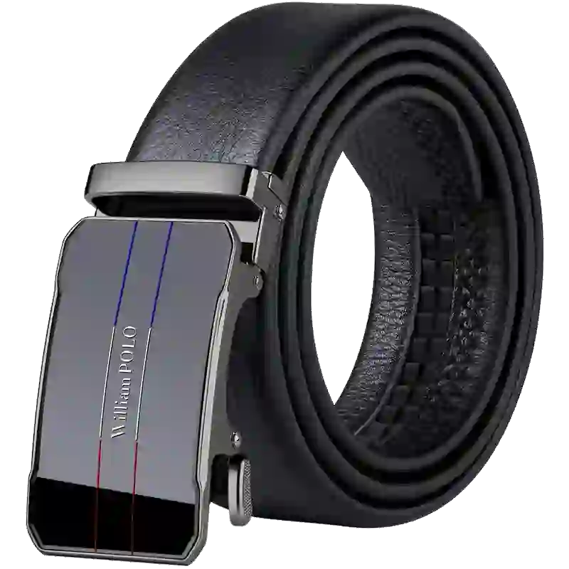 Men's belt automatic buckle Leather Automatic buckle men's leather bel