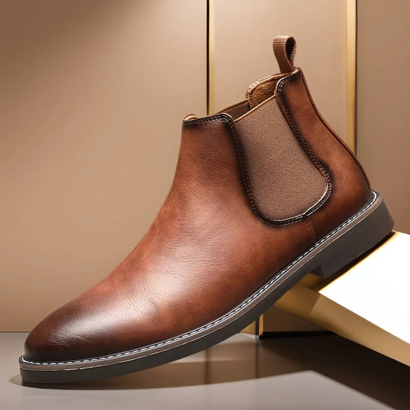 Luxury Chelsea Boots | Men’s Leather Ankle Boots | British Style Shoes