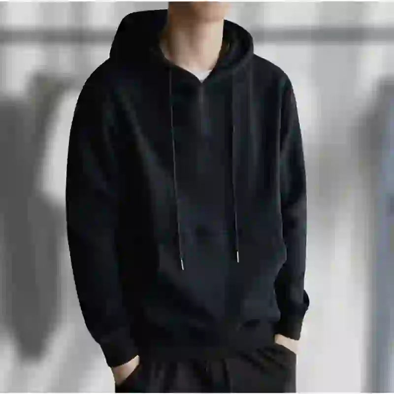 Fashion Hoodie Men Solid Hip Hop Tracksuit Men Hooded Sweatshirt Casua