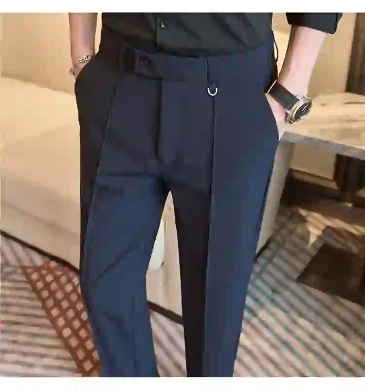 Men's business casual trousers, daily formal work pants, 2024 new high